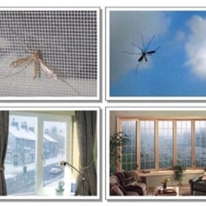 Cửa Lưới inox Hòa Phát Cố Định