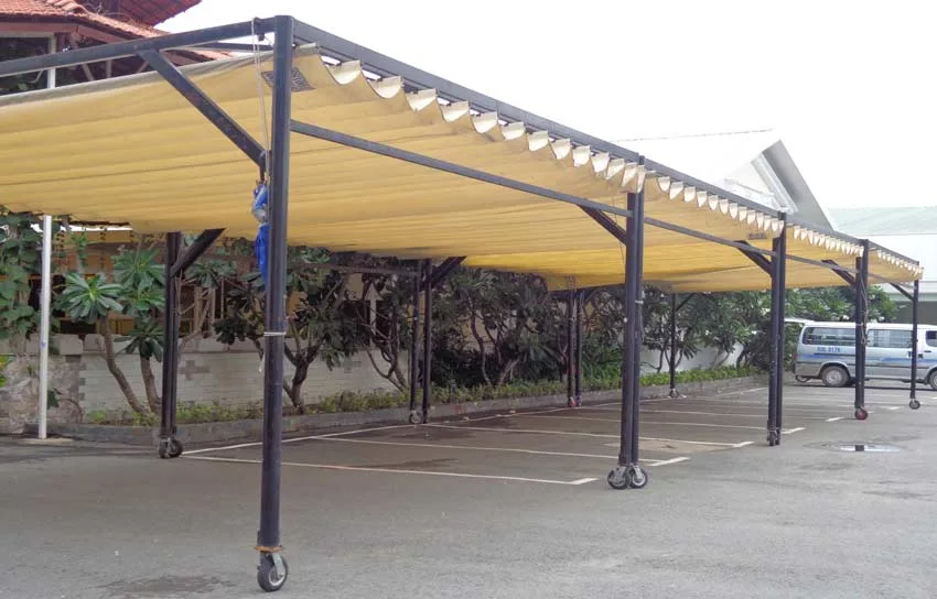 bạt xếp lớp lượn sóng