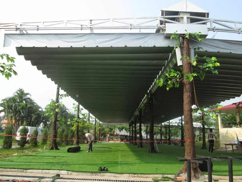 bạt xếp lớp lượn sóng