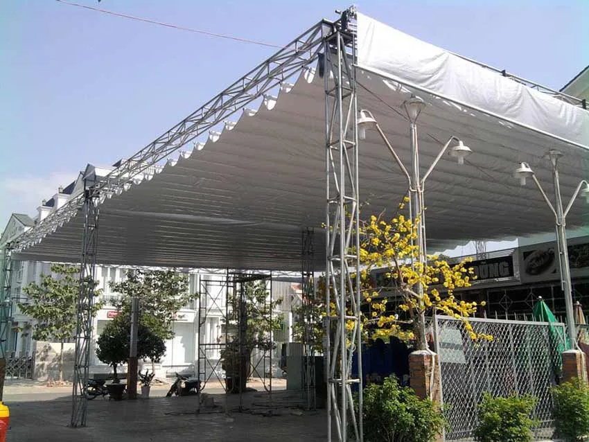 bạt xếp lớp lượn sóng