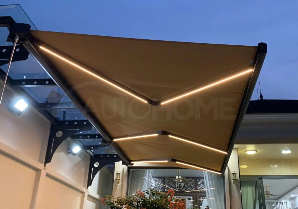 Mái hiên tự động nhập khẩu điều khiển tự động