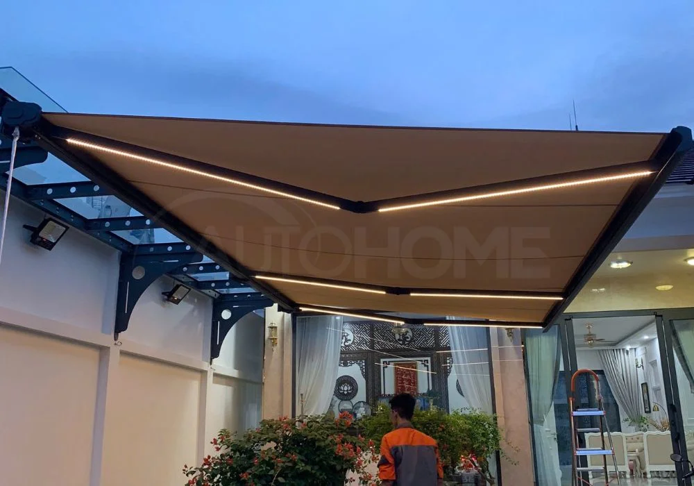 Điều khiển tự động bằng remote, điện thoại hoặc tích hợp smarthome